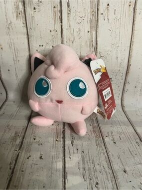 Pokemon Plush 6” Jigglypuff Pokémon Officially Licensed Toy Factory 2022 NWT NEW